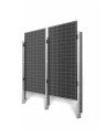 WS-A10P valla solar - Sistema de montaje vertical en el suelo