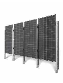 WS-A10P zonnepaneelhek - Verticaal grondmontagesysteem