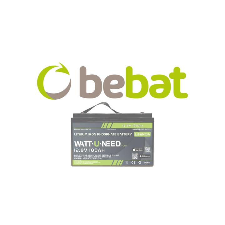 Umweltbeitrag Bebat Wattuneed 12.8V 100Ah
