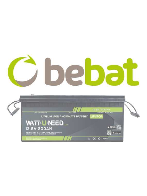 Umweltbeitrag Bebat Wattuneed 12.8V 200Ah