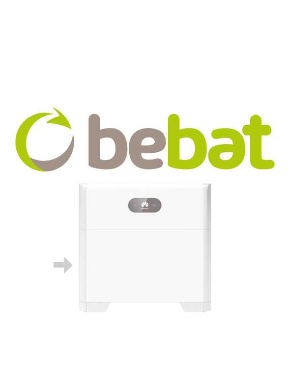 Milieubijdrage Bebat Huawei Luna 2000 5kWh