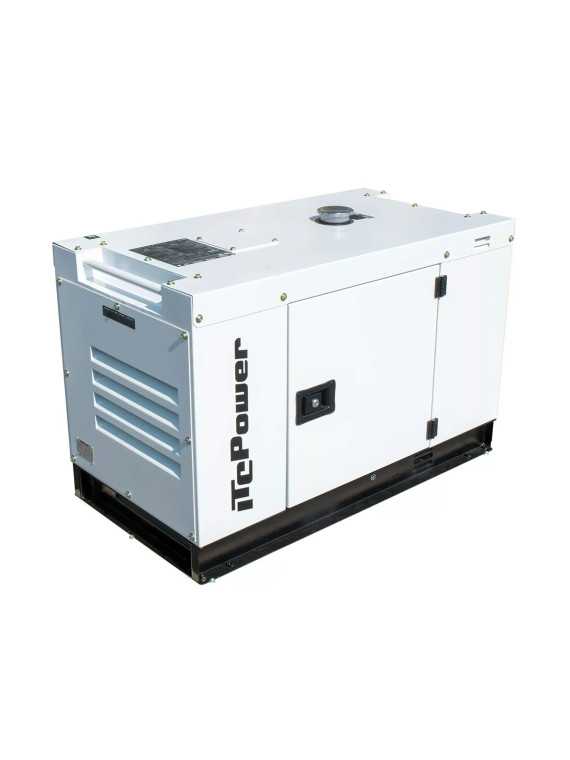 Stromerzeuger ITC Power 8,5KVA Diesel 230V DG10000SE