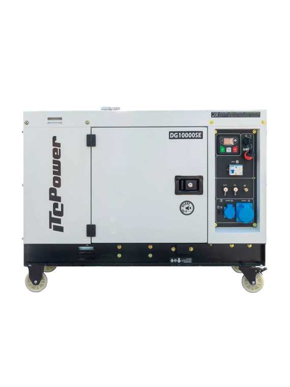 Stroomaggregaat ITC Power 8,5KVA Diesel 230V DG10000SE