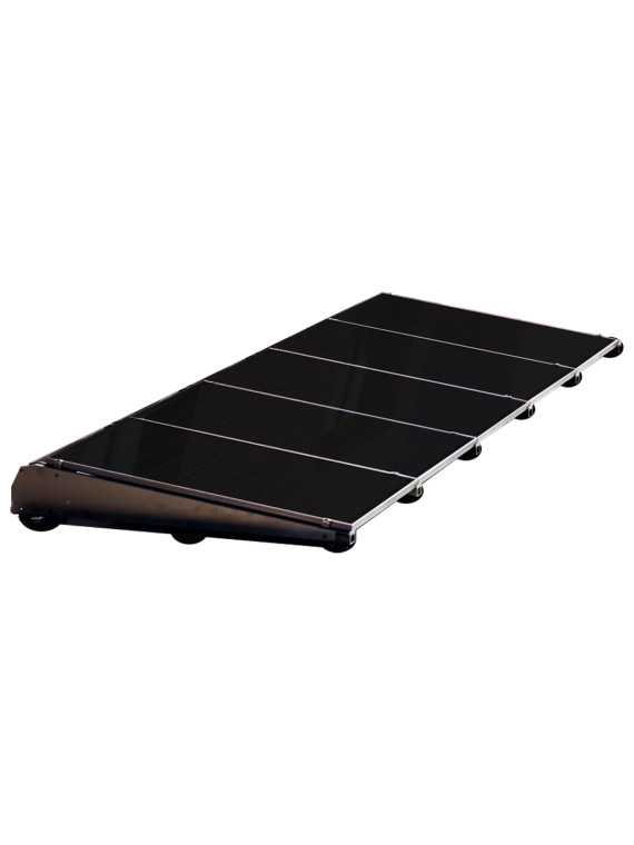 Système FlatFix  toiture plate pour panneaux en portrait de 170 à 178 cm