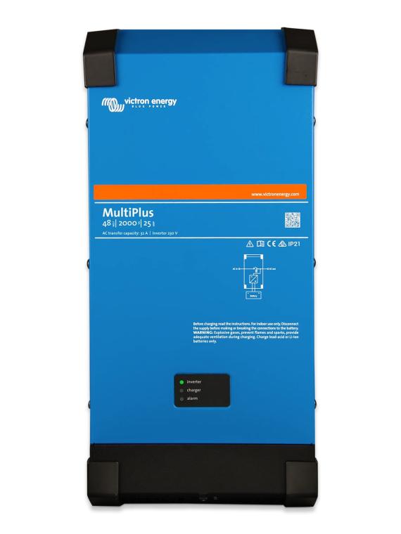 Zonne-energieset voor eigen gebruik 1,8 kWp – Mono 2 kW – Accu 4,80 kWh – Victron — vue 3