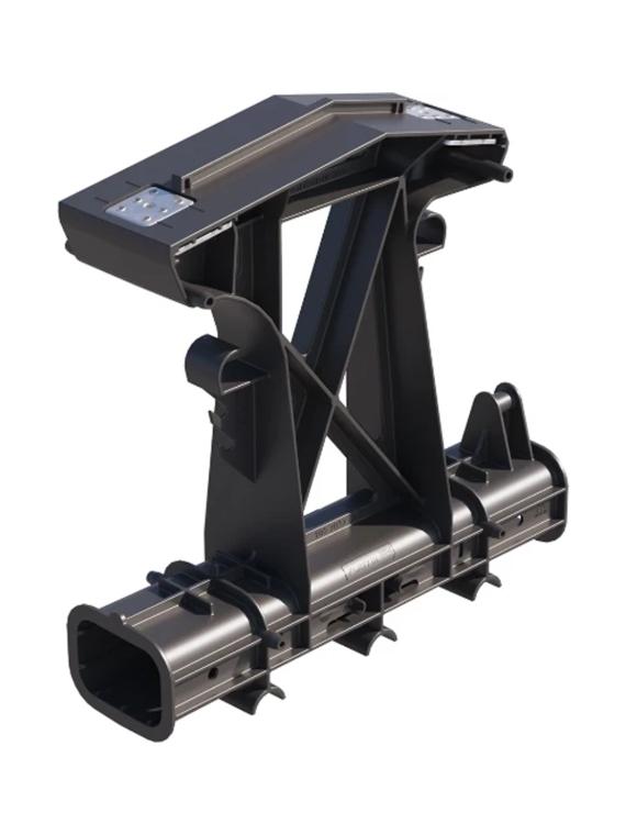 FlatFix Fusion-systeem voor platte daken voor panelen in staande positie van 170 tot 178 cm — vue 2