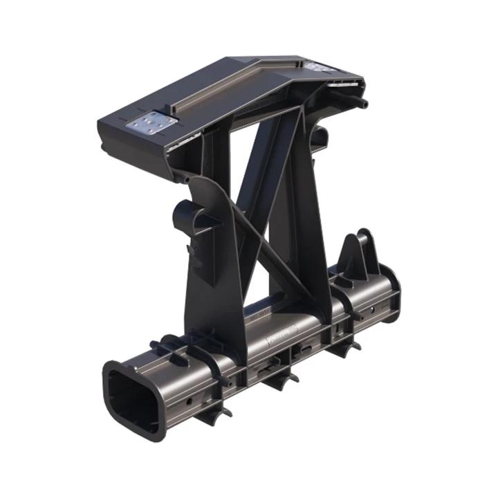 FlatFix Fusion flat roof system for portrait panels from 170 to 178 cm — vue 2