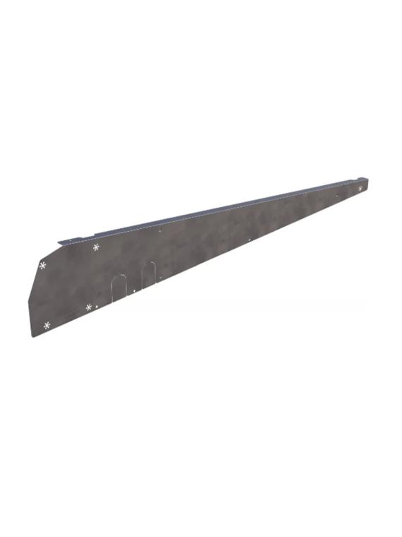 Left FlatFix Fusion Portrait wind deflector for 170 to 178 cm portrait panels