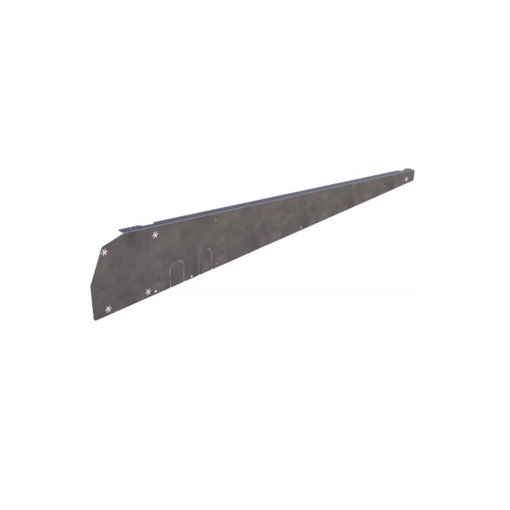 Deflector de viento FlatFix Fusion Portrait izquierdo para paneles verticales de 170 a 178 cm