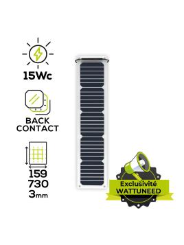 MX FLEX 12V zonnepaneel 15Wp Terugcontact — vue 4