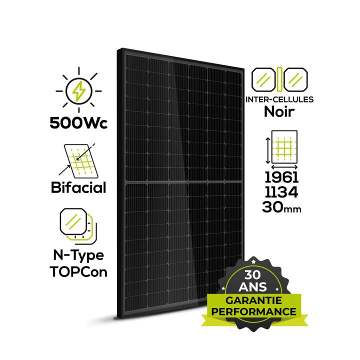 Leapton Tipo N 500Wp TOPCon bifacial