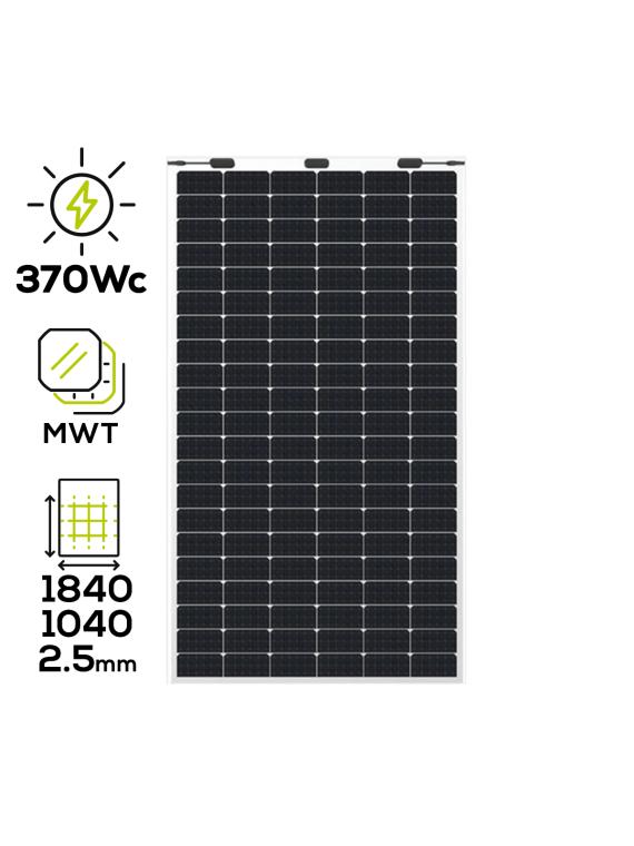 Panel solar flexible 370 Wp Flex SERIE MWT — vue 6
