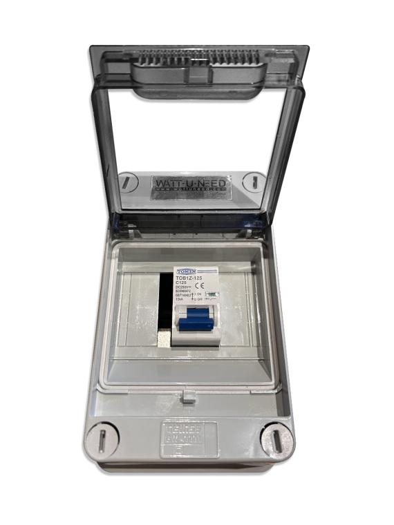 Coffret batterie avec fusible automatique 125A DC 250V — vue 2