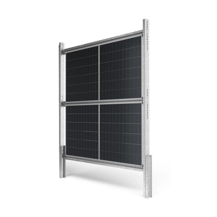 Clôture solaire HPX : montage robuste & écologique