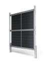 HPX solar fence: sturdy, environmentally friendly installation