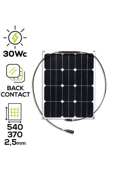 Solar panel 12V MX FLEX 35Wc Back Contact