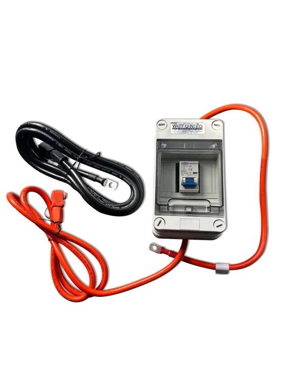 Caja con fusible automático Pylontech 125A DC 250V