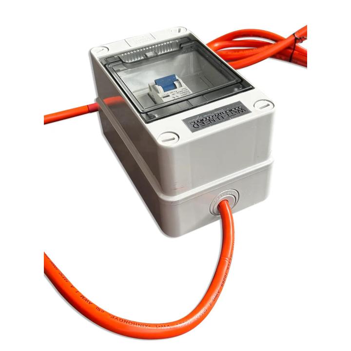 Doos met automatische zekering Pylontech 125A DC 250V