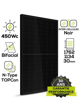 Leapton N-Type 450Wp TOPCon bifacial zonnepaneel geoptimaliseerd zonne-energievermogen