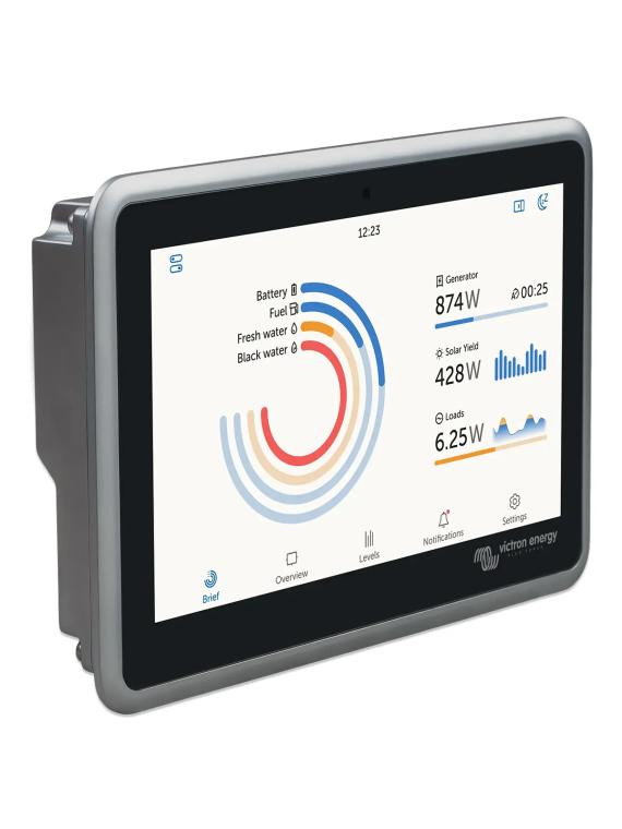 Victron Ekrano GX touchscreenmonitor