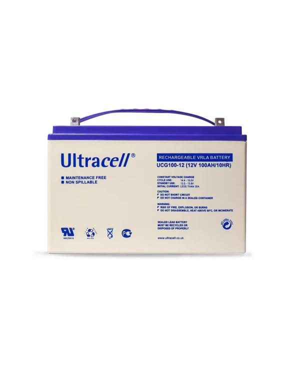 GEL Ultracell 12V 100Ah batterij