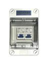 Accubak met automatische zekering 2X 125A DC 250V + kabels — vue 3