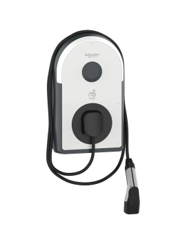 EVlink Pro AC 7.4 kW charging point - Type 2 cable attached