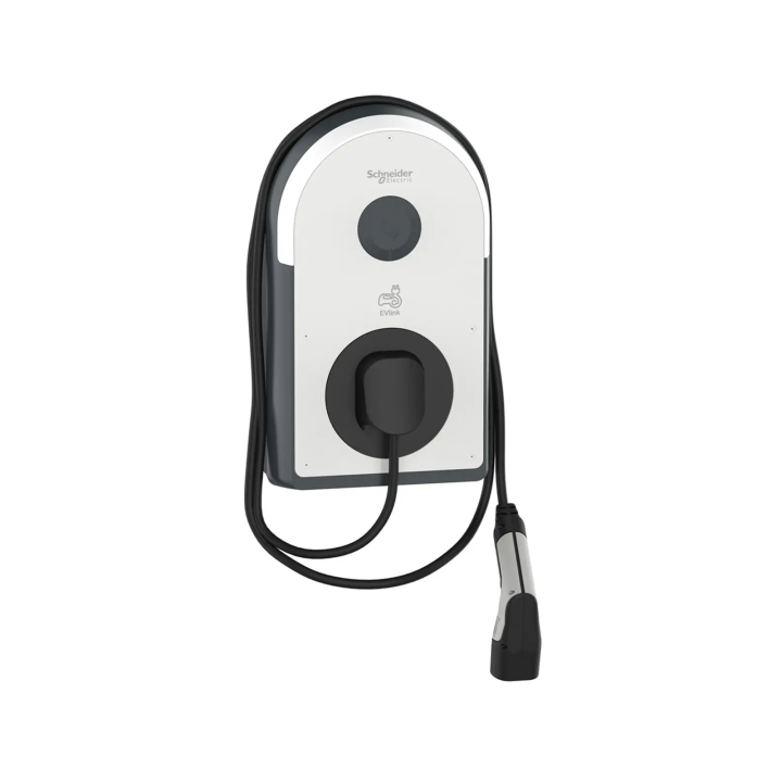 Punto de carga EVlink Pro AC 7,4 kW - Cable de tipo 2 conectado