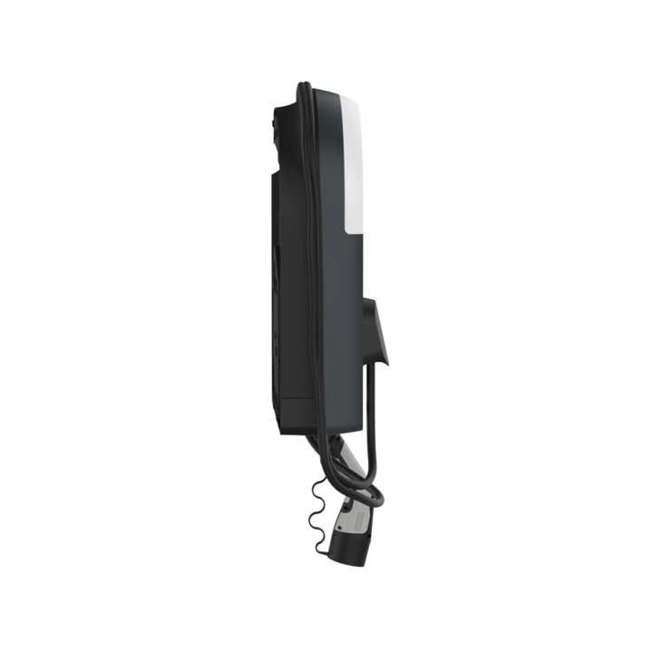 EVlink Pro AC 7.4 kW charging point - Type 2 cable attached — vue 3