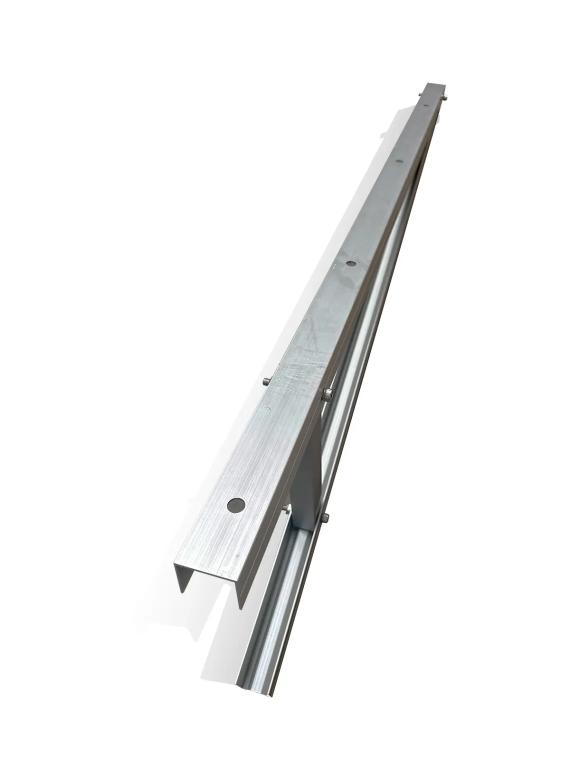 Kit de aluminio para montaje en el suelo - 13° de inclinación - horizontal — vue 5