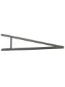 Aluminium ground mounting kit - 13° tilt - landscape — vue 4