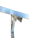 Kit de fixation au sol aluminium – inclinaison 13° – paysage