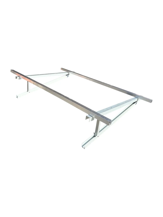 Aluminium ground mounting kit - 13° tilt - landscape — vue 7