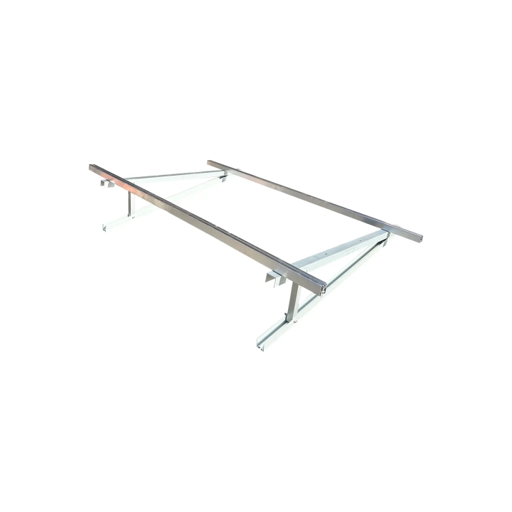 Aluminium ground mounting kit - 13° tilt - landscape — vue 7