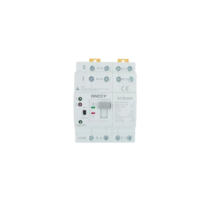 Commutateur de transfert automatique ONCCY EATS2 4P 63 A – double alimentation