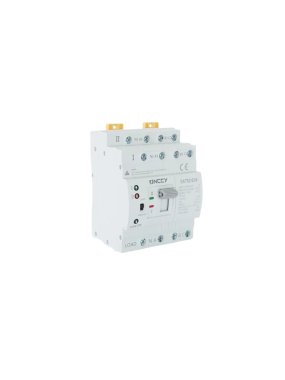 Commutateur de transfert automatique ONCCY EATS2 4P 63 A – double alimentation — vue 2