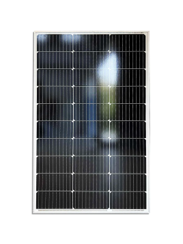 Panneau solaire monocristallin 100Wc – Modèle AST100-17M — vue 3