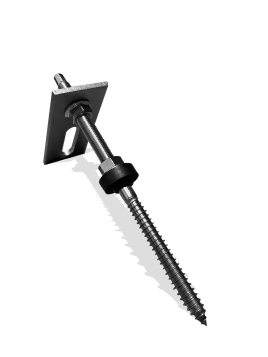 M10x300 fixing bolt for metal roofing & steel decking – with integrated mounting plate — vue 3