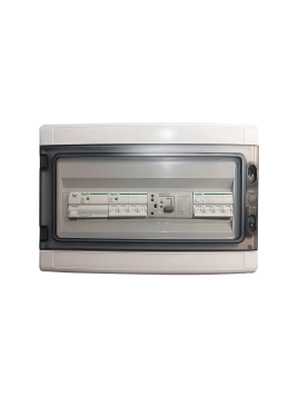 Driepolige omkeerschakelaar 400V 16A met stopcontact