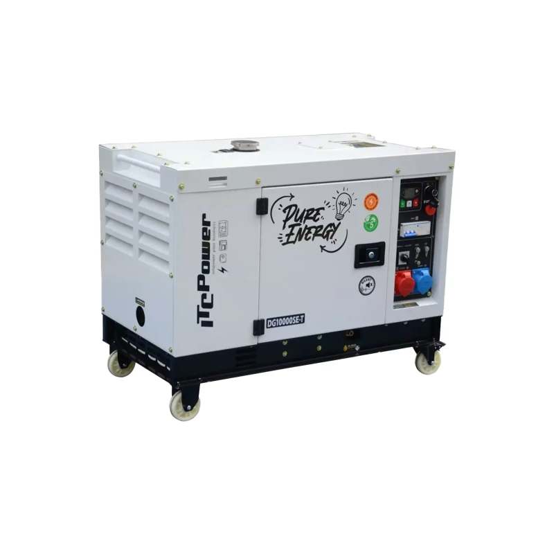 ITC Power DG10000SE-T 10.6 kVA Full Power 230 V/400 V Diesel Generator — vue 2