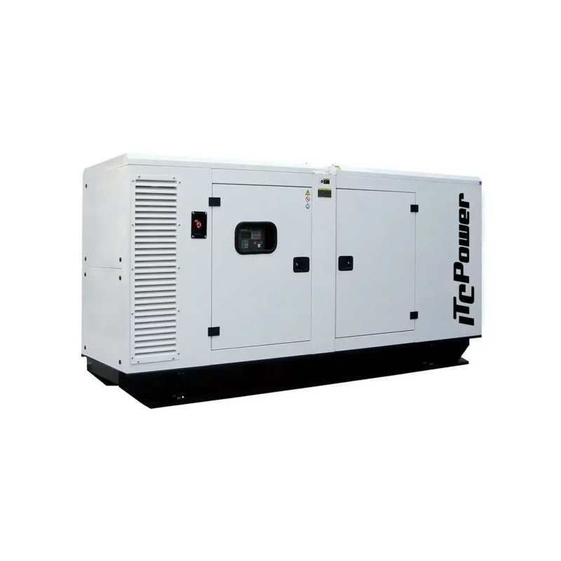 Groupe électrogène Diesel 34kVa 1500 RPM Full Power 230V/400V Insonorisé ITC Power DG34KSE