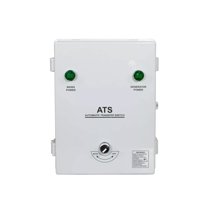 Kompak - ATS 230V Monofásico 50A (10kW) - Transferencia Automática