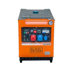 Generador Diesel Black+Decker 7,9kVA Full Power 230V/400V Insonorizado BXGND7900E