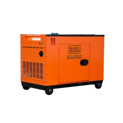 Black+Decker Diesel Generator 7,9kVA Full Power 230V/400V Soundproof BXGND7900E