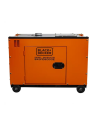 Groupe Électrogène Diesel Black+Decker 6,3kVA Full Power 230V Insonorisé BXGND6300E