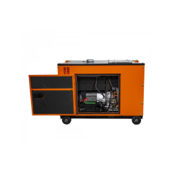 Black+Decker Diesel Stromerzeuger 6,3kVA Full Power 230V Schallgedämmt BXGND6300E