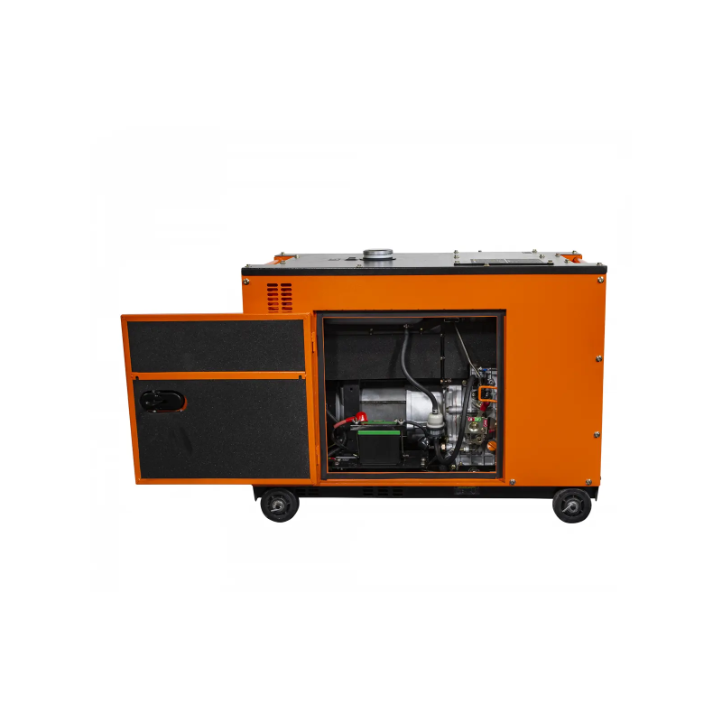 Black+Decker Diesel Generator 6,3kVA Full Power 230V Soundproof BXGND6300E