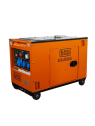 Groupe Électrogène Diesel Black+Decker 6,3kVA Full Power 230V Insonorisé BXGND6300E