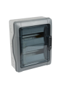 Caja estanca Legrand 24 módulos IP65 -  IK09, carril DIN, puerta transparente – LEG601962