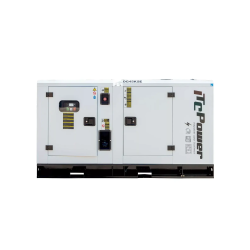 Dieselgenerator 44 kVA, 1500 tpm, vol vermogen, 230 V/400 V, geluidsgedempt, ITC Power DG45KSE — vue 2